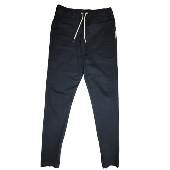 I Love Ugly Pants Zespy Men’s Small Drop Crotch Tapered Slim Fit Black Zipper - Picture 1 of 6